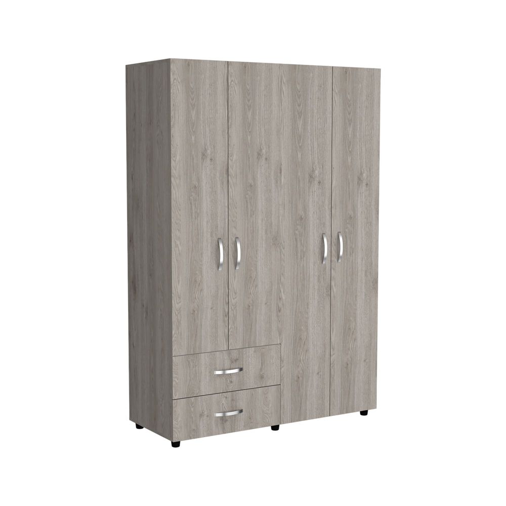 Closet 4 Puertas 2 Cajones Fm-019c - Humo image number 0.0