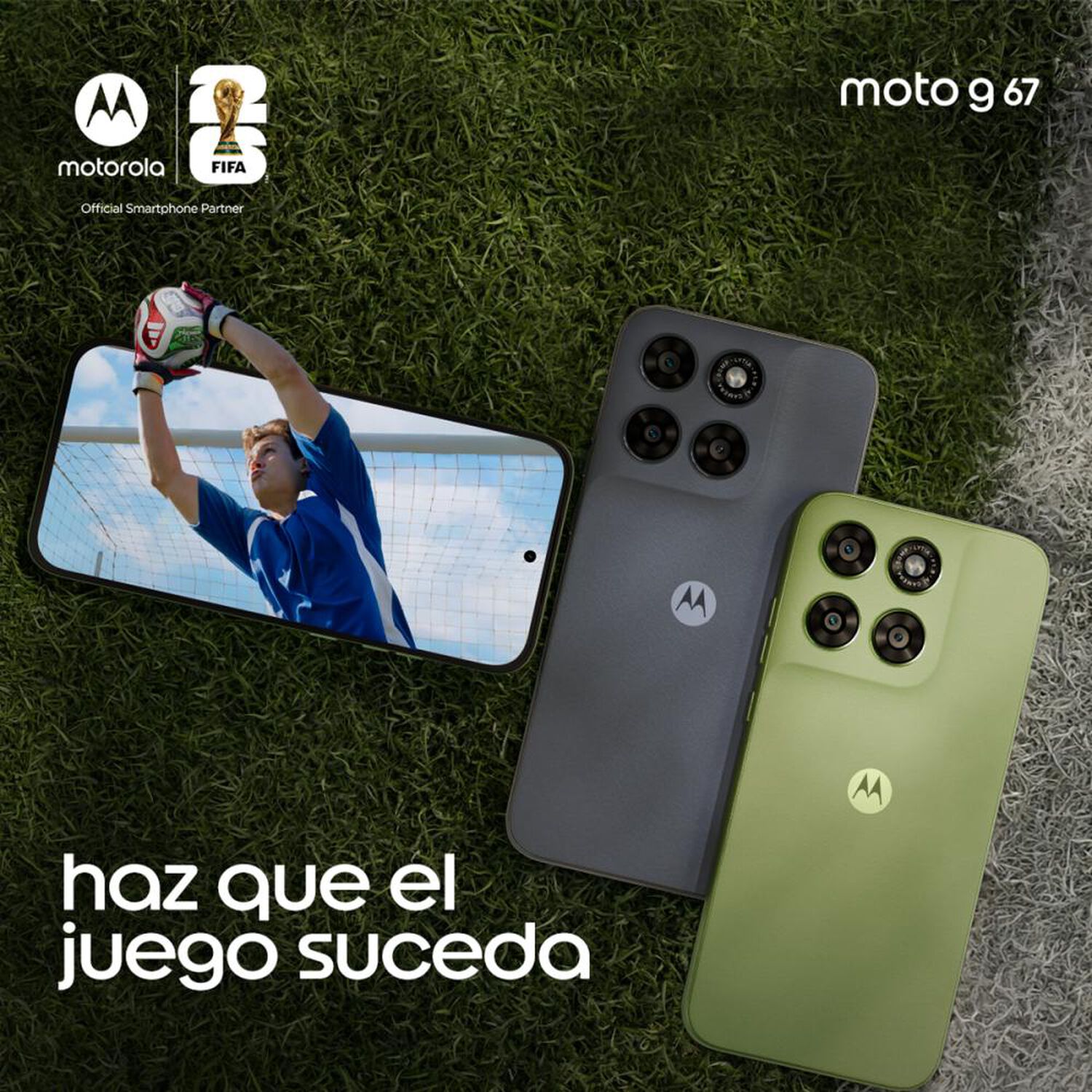 Smartphone Motorola Moto G67 / 5G / 256 GB / Gris / Liberado image number 2.0
