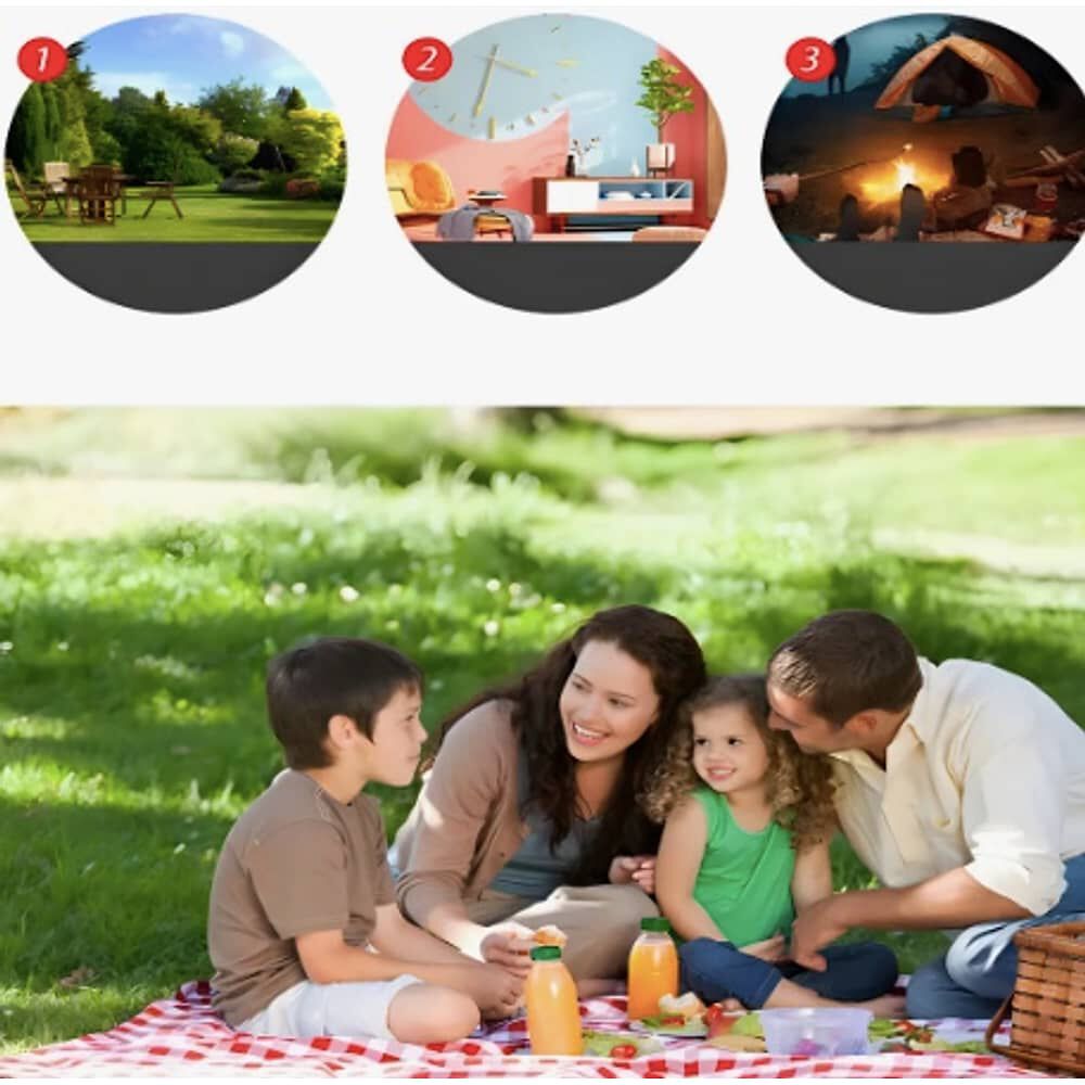 Hamaca Portatil De Camping Con Mosquitero Camuflaje image number 3.0