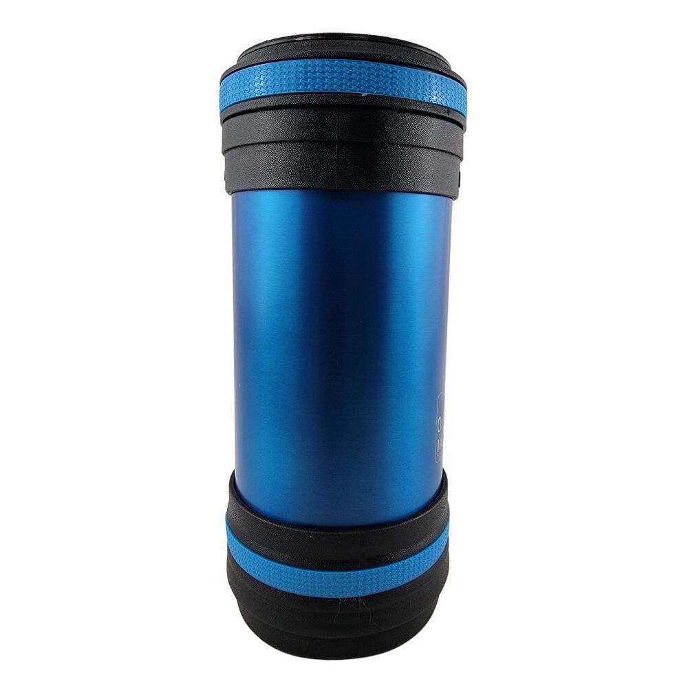 Termo Mega Maxx 600ml Comidas Metalico Acero Inoxidable Azul image number 2.0