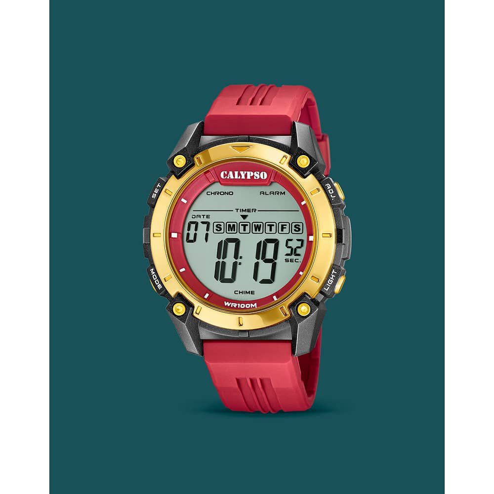 Reloj K5814/3 Calypso Gris Hombre Digital For Man image number 1.0