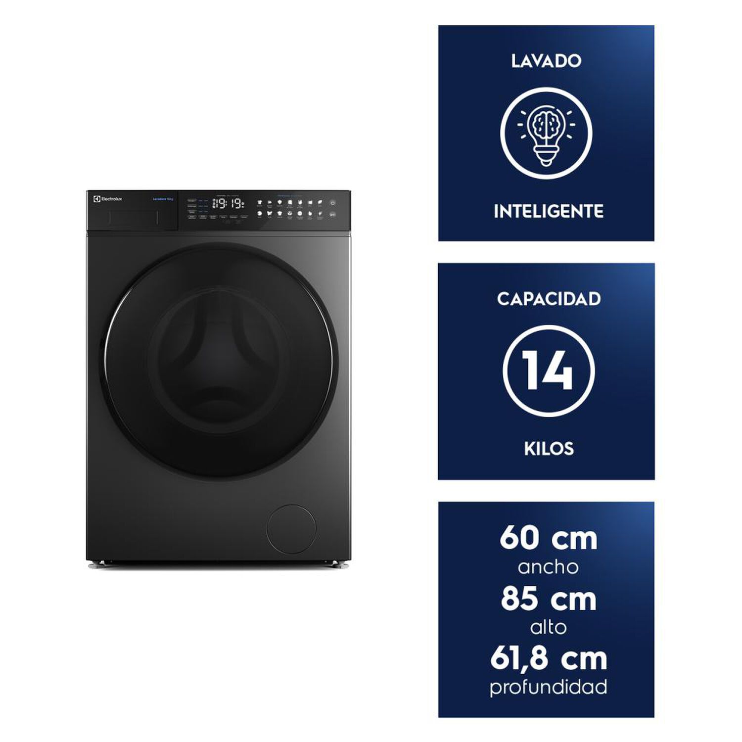 Lavadora Electrolux Eflwm12o / 14 Kilos image number 8.0