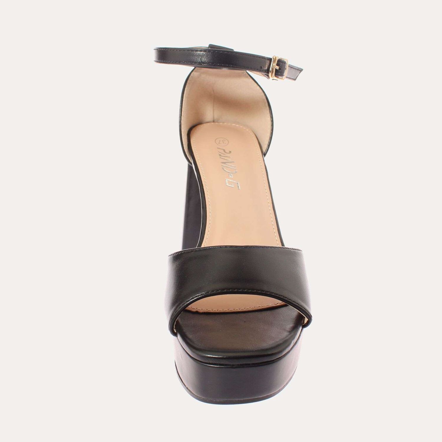 Sandalia Plataforma Negro Pand-g Art. 5pg23661black image number 2.0