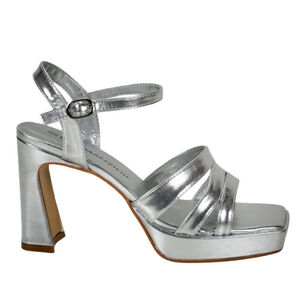 Sandalia Petral Plateado