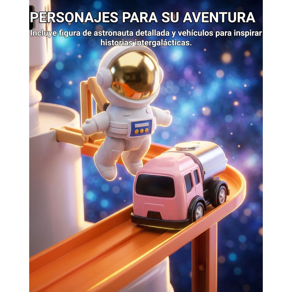 Juguete Didactico Ciudad Magica Astronauta Ni&ntilde;os Montessori image number 8.0