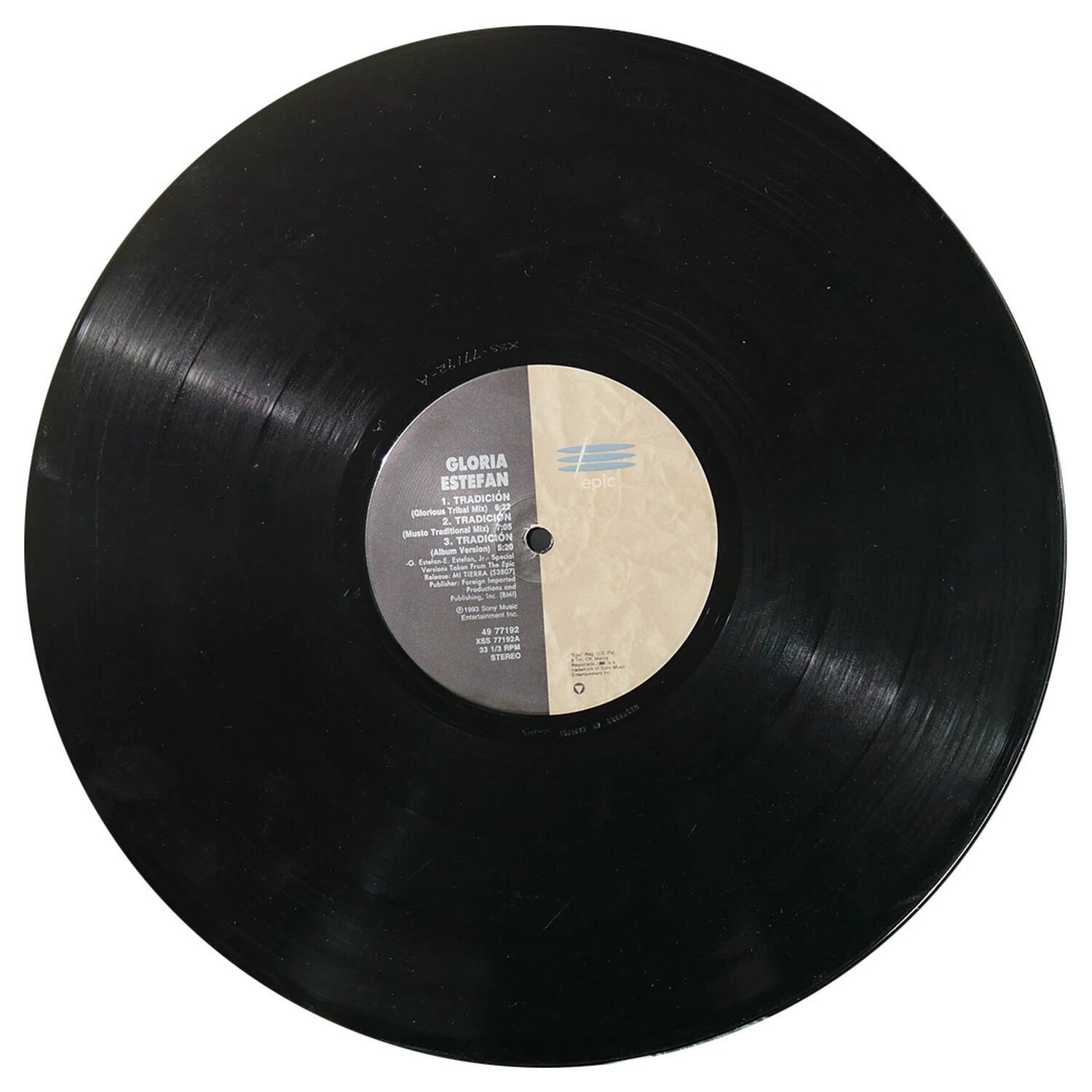 Gloria Estefan - Tradici&oacute;n/dr. Beat | 12" Maxi Single Usado image number 2.0