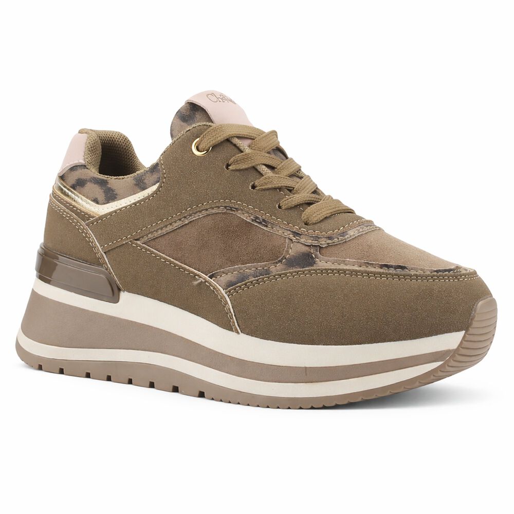 Zapatilla Caf&eacute; Mujer Urbano Chalada Jetur image number 2.0