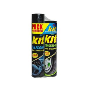 Silicona Kit + Renovador Para Auto