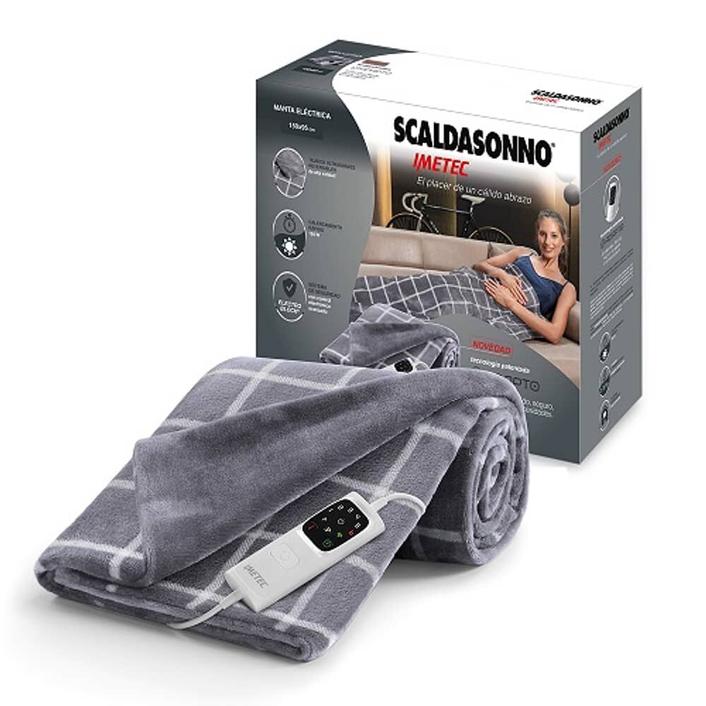 Manta Frazada Electrica Cuadrille R7507 Imetec image number 0.0