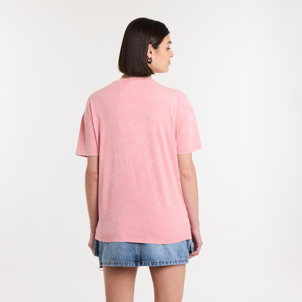 Polera Manga Corta Cuello Redondo Mujer Rolly Go image number 3.0