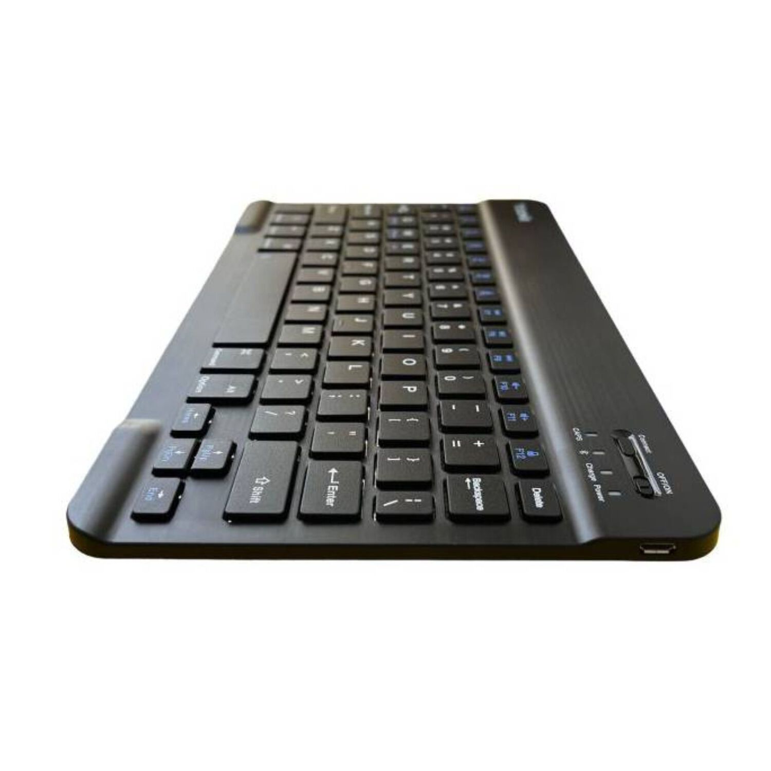 Mini Teclado Inal&aacute;mbrico Bluetooth Negro image number 3.0