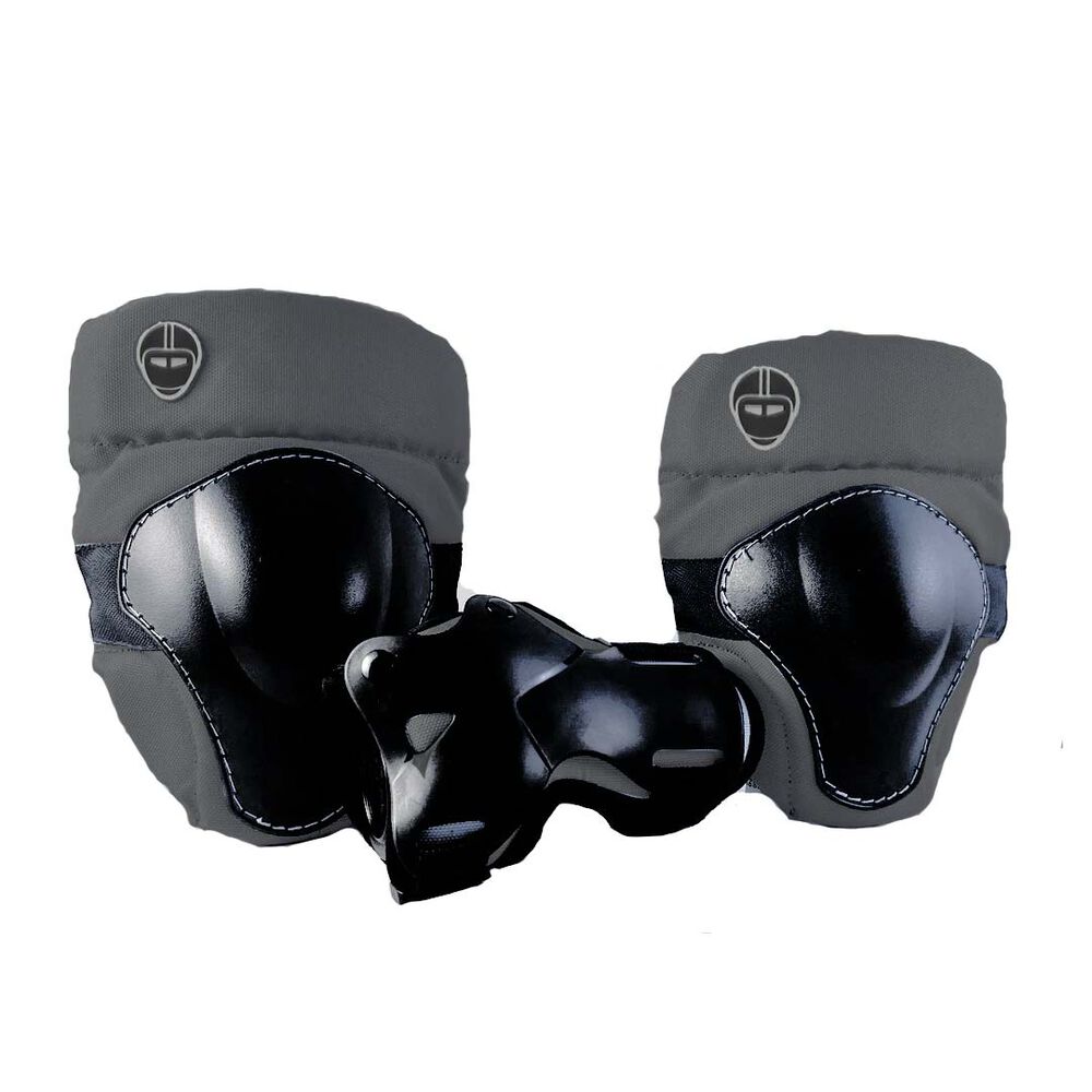 Set De 3 Protecciones Multisport Nutcase - Charcoal. image number 0.0