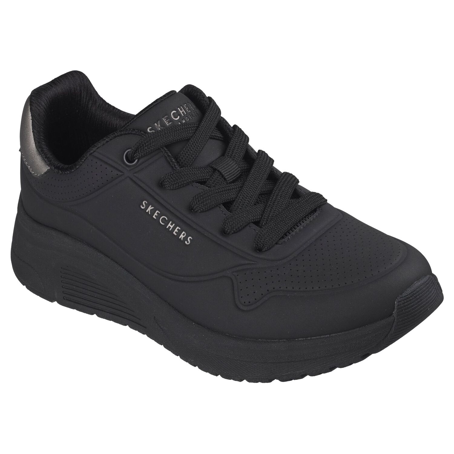 Zapatilla Urbana Mujer Skechers Uno Lite 2 Bbk image number 4.0