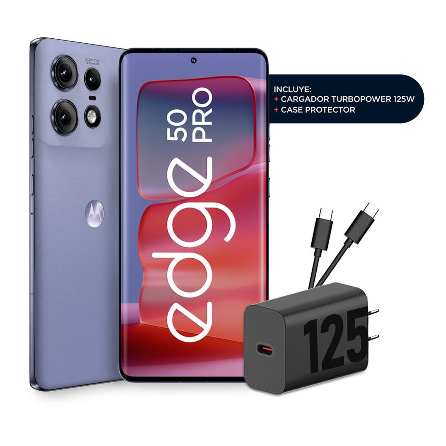 Smartphone Motorola Edge 50 Pro / 5G / 512 GB / Morado Lavanda / Liberado image number 6.0