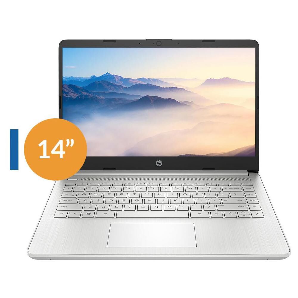 Notebook 14" HP 14-DQ2507LA / Intel Core I3 / 4 GB RAM / 256 GB SSD image number 0.0