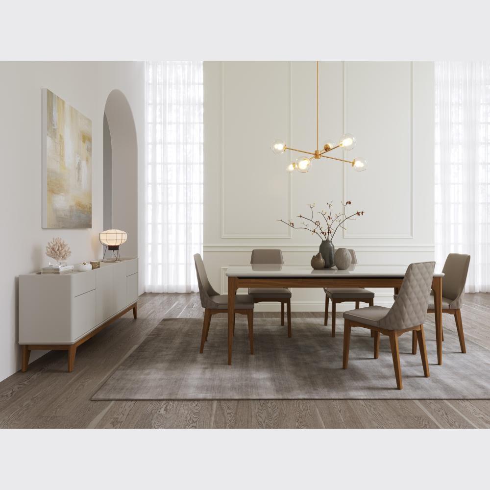 Juego De Comedor Decocasa Addar1 8 6 E / 6 Sillas image number 2.0
