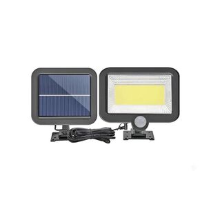 Foco Solar Led Exterior Con Sensor De Movimiento Panel Separado Impermeable