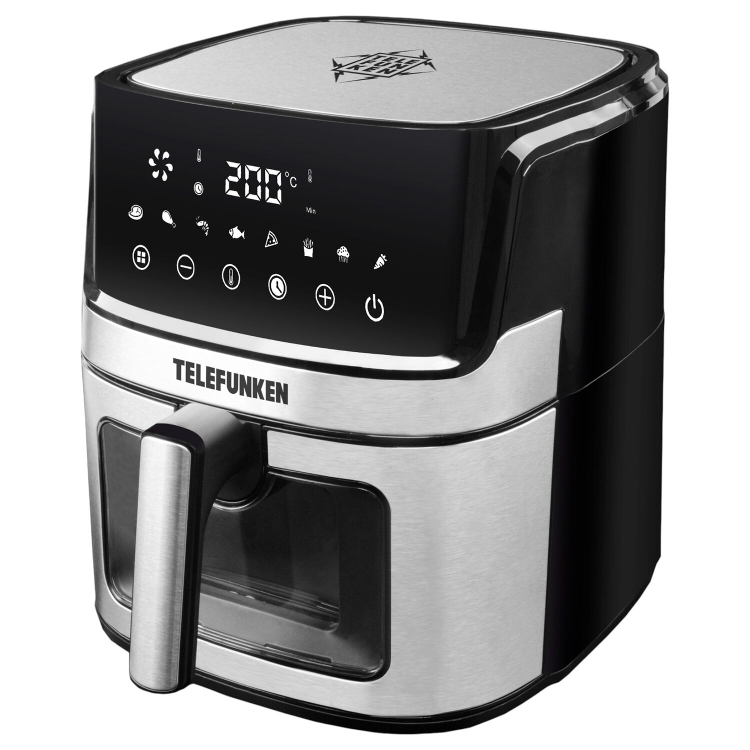 Freidora De Aire 6.9lt Airchef Easyfryer 6900 Touch 1900w image number 2.0