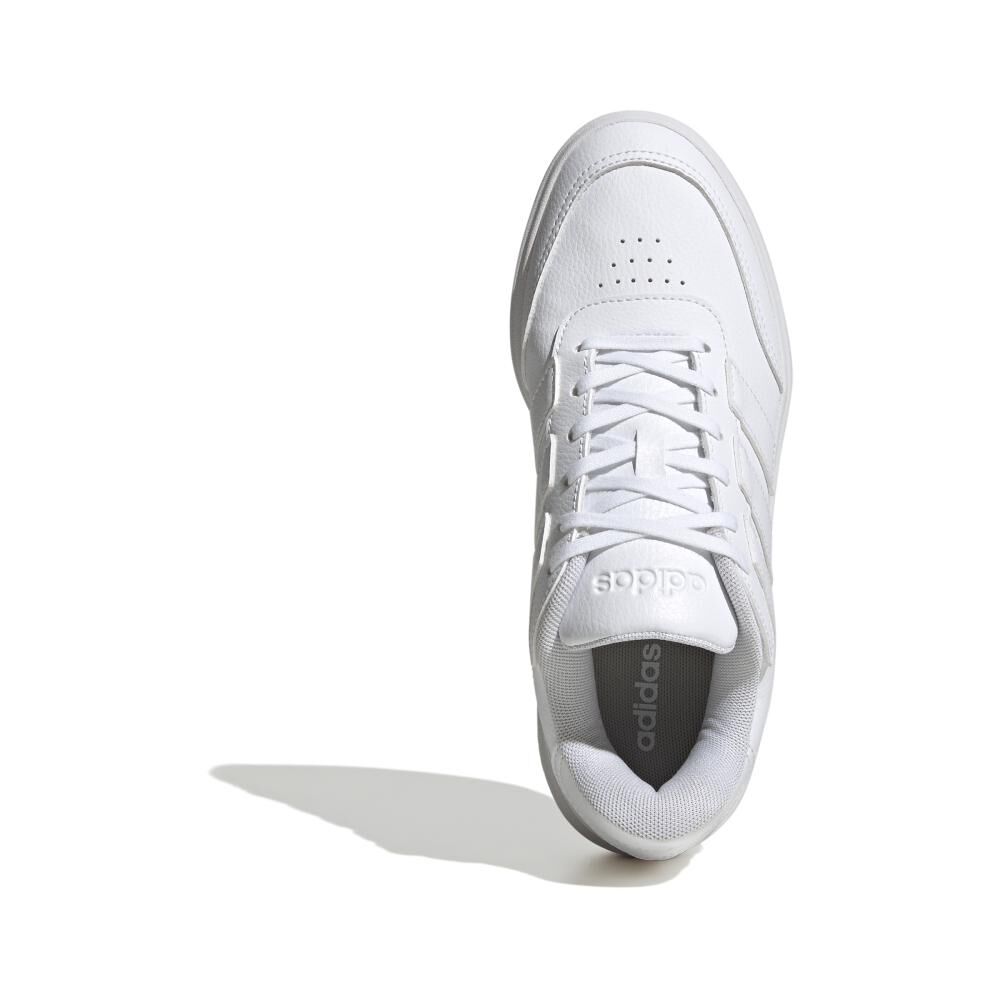 Zapatilla Urbana Mujer Adidas Courtblock Blanco image number 4.0