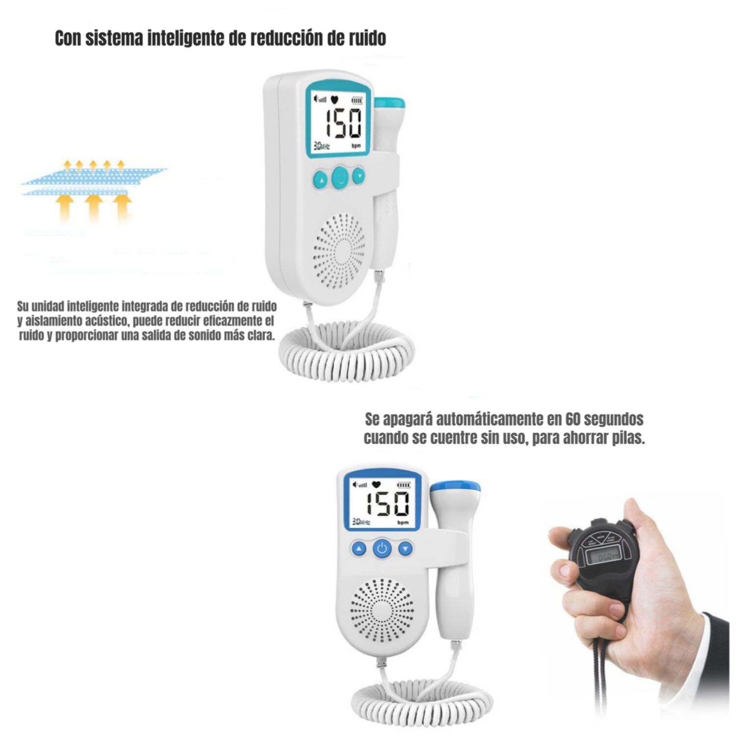 Monitor Fetal Doppler Latidos Coraz&oacute;n Beb&eacute; By Lubabycas image number 3.0
