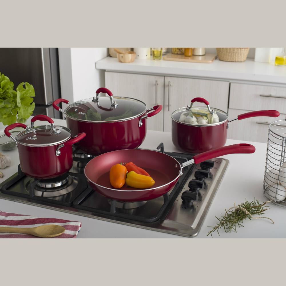 Bateria De Cocina Oster Colores / 7 Piezas image number 3.0