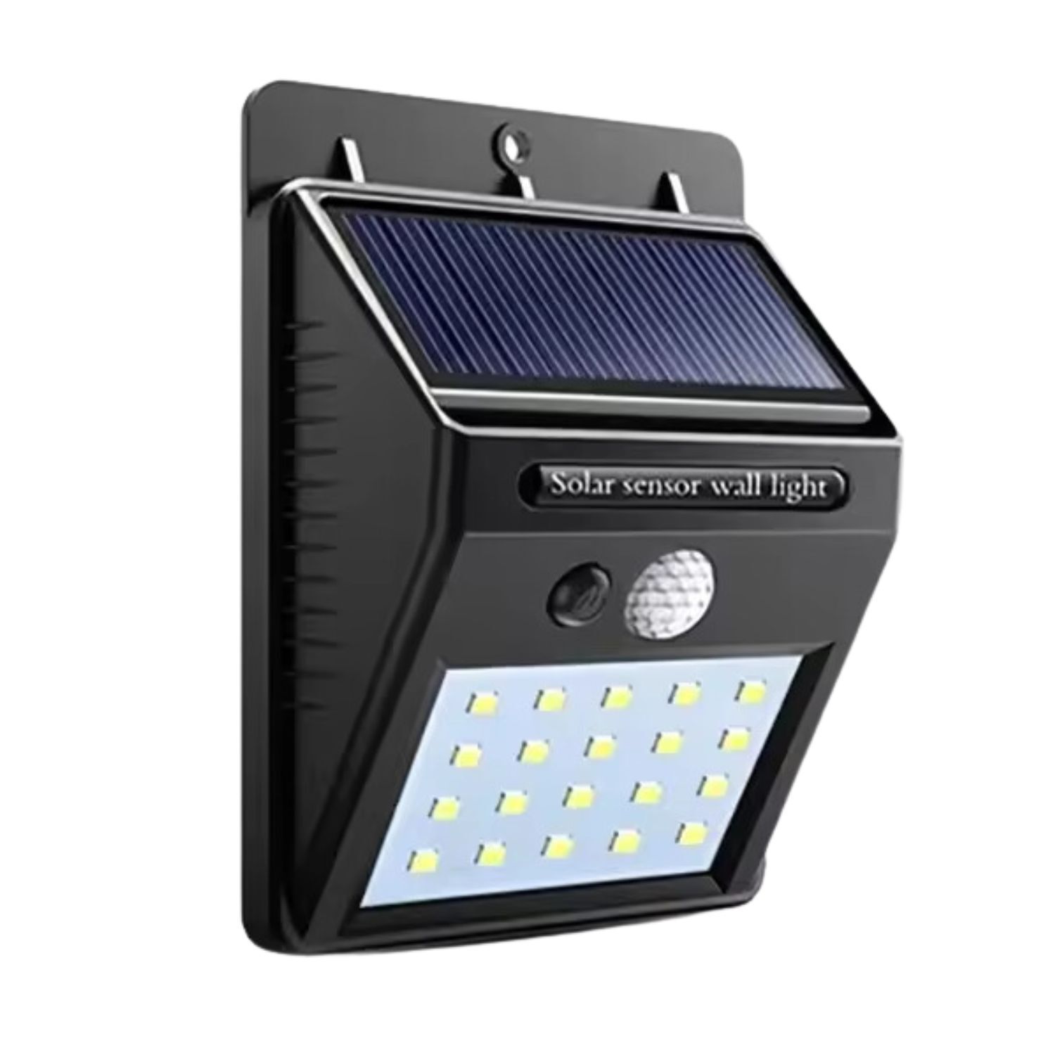 Luz Solar Led De Pared 20 Leds 12cm Eficiencia Energ&eacute;tica image number 0.0
