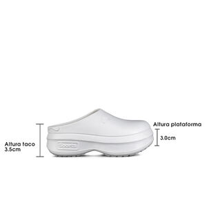 Zueco Casual Confort Plataforma Mujer Weide Gh150