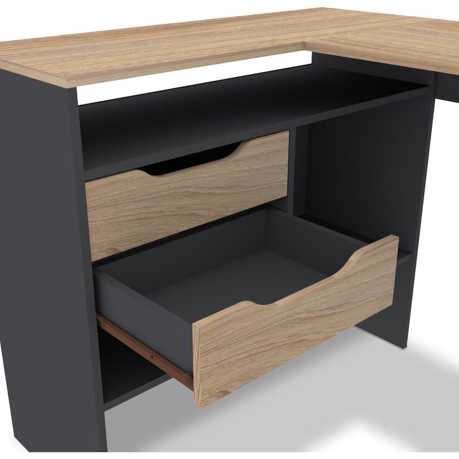 Escritorio Cic Milan / 2 Cajones image number 4.0