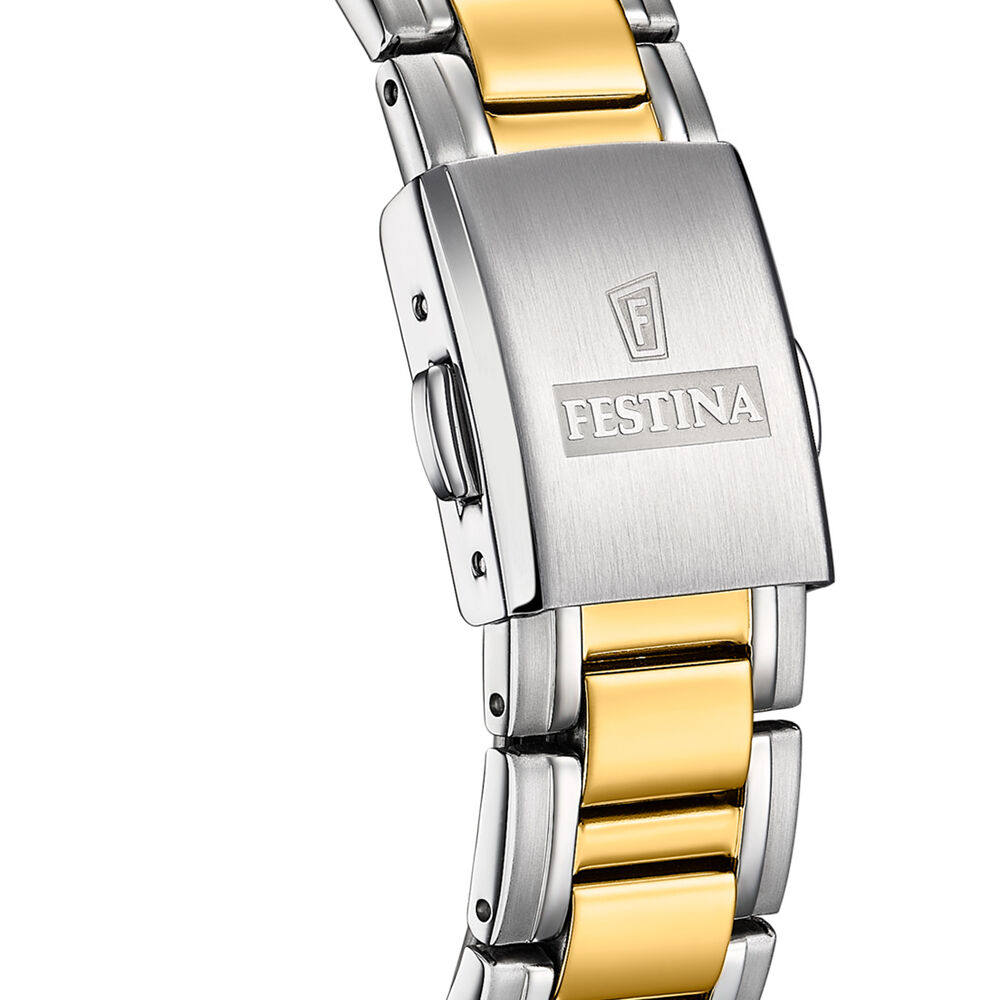 Reloj F20027/3 Festina Swiss Verde Mujer Acero Clásico image number 2.0