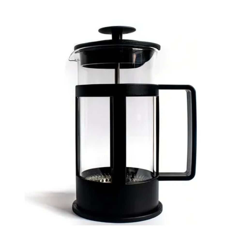 Cafetera Prensa Francesa Vidrio 600ml French Press Cafe Negro image number 0.0