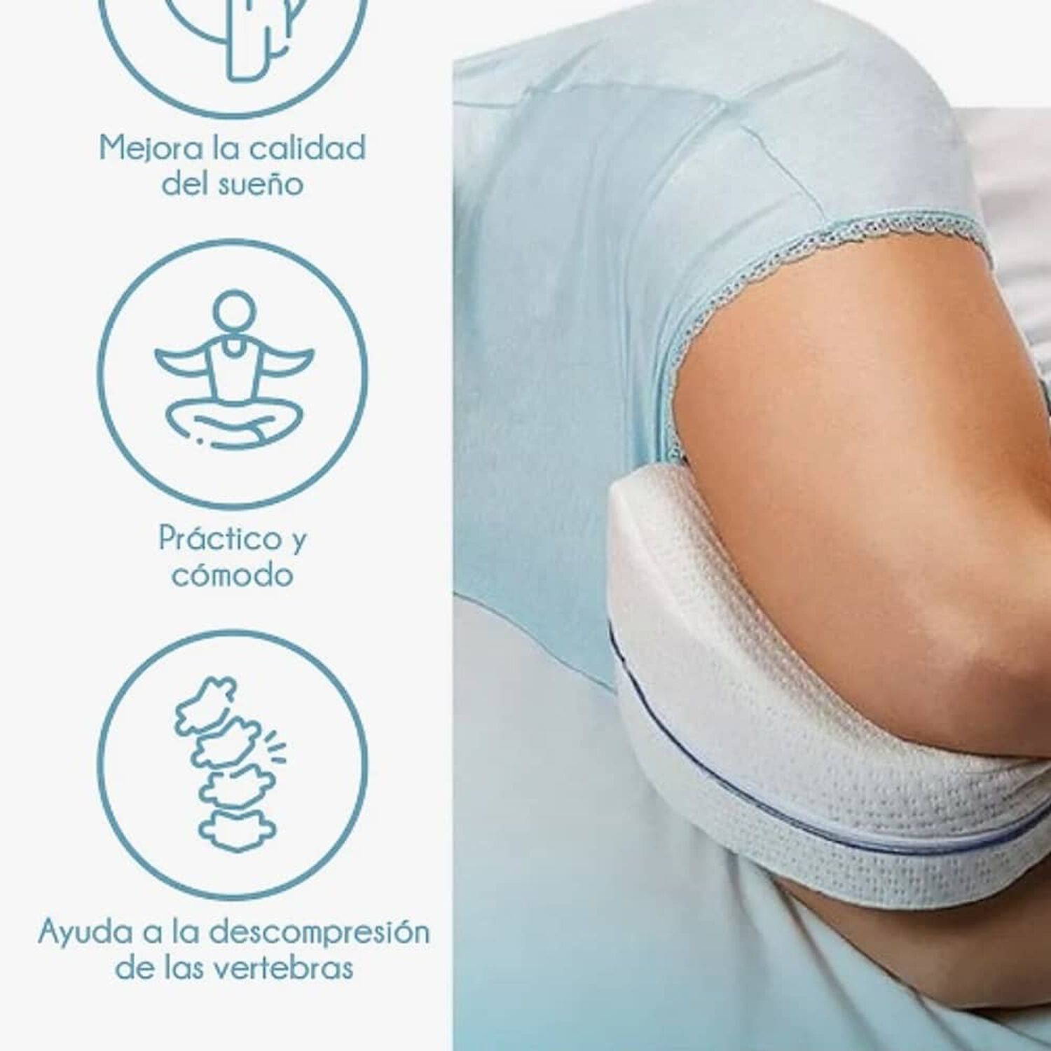 Pack X2 Almohada Ortop&eacute;dica Para Piernas image number 1.0