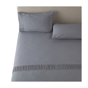 Sabanas Colch&oacute;n Super King Microfibra 300 Hilos Gris