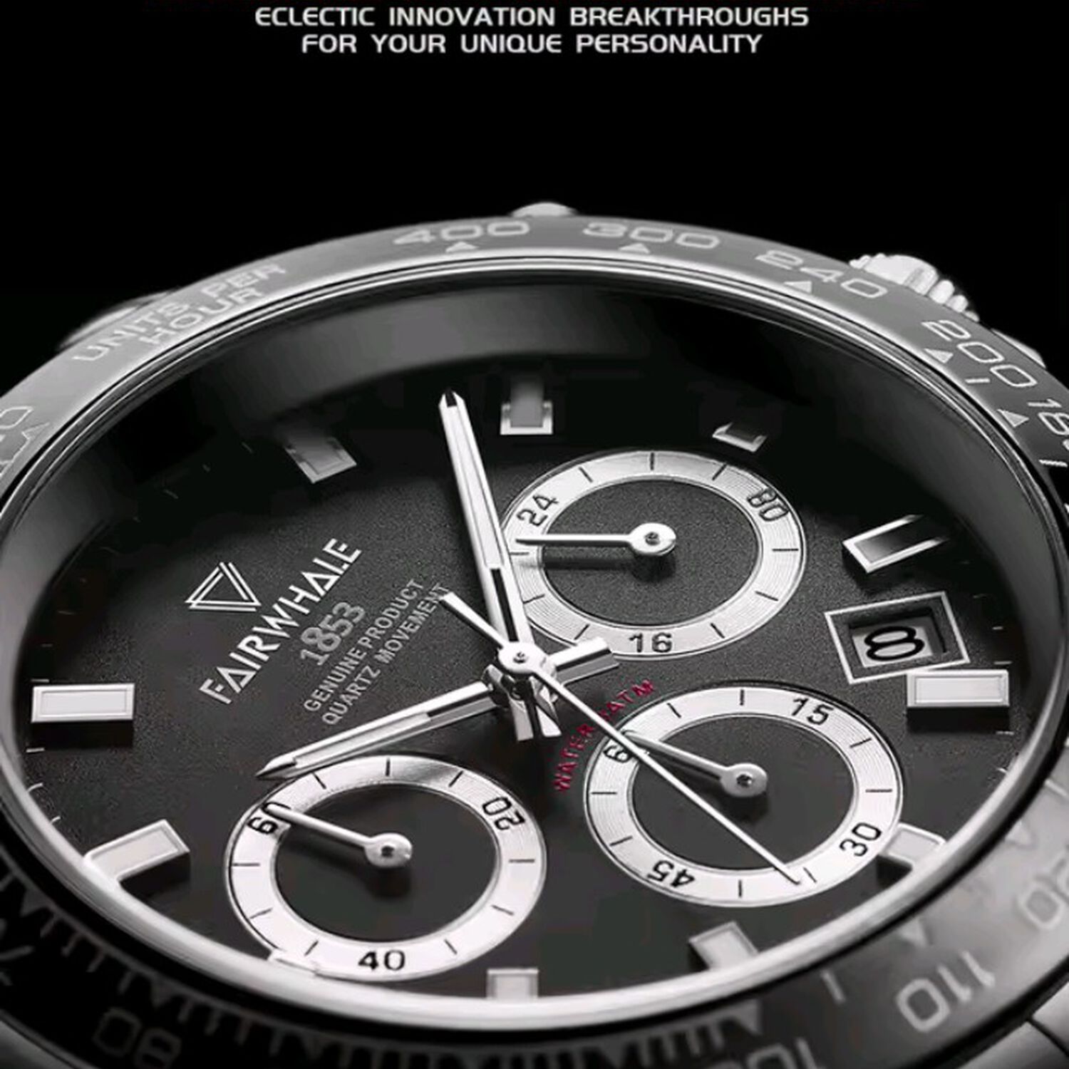 Reloj Daytona Mark Fairwhale Cronografo Cristal De Zafiro image number 3.0