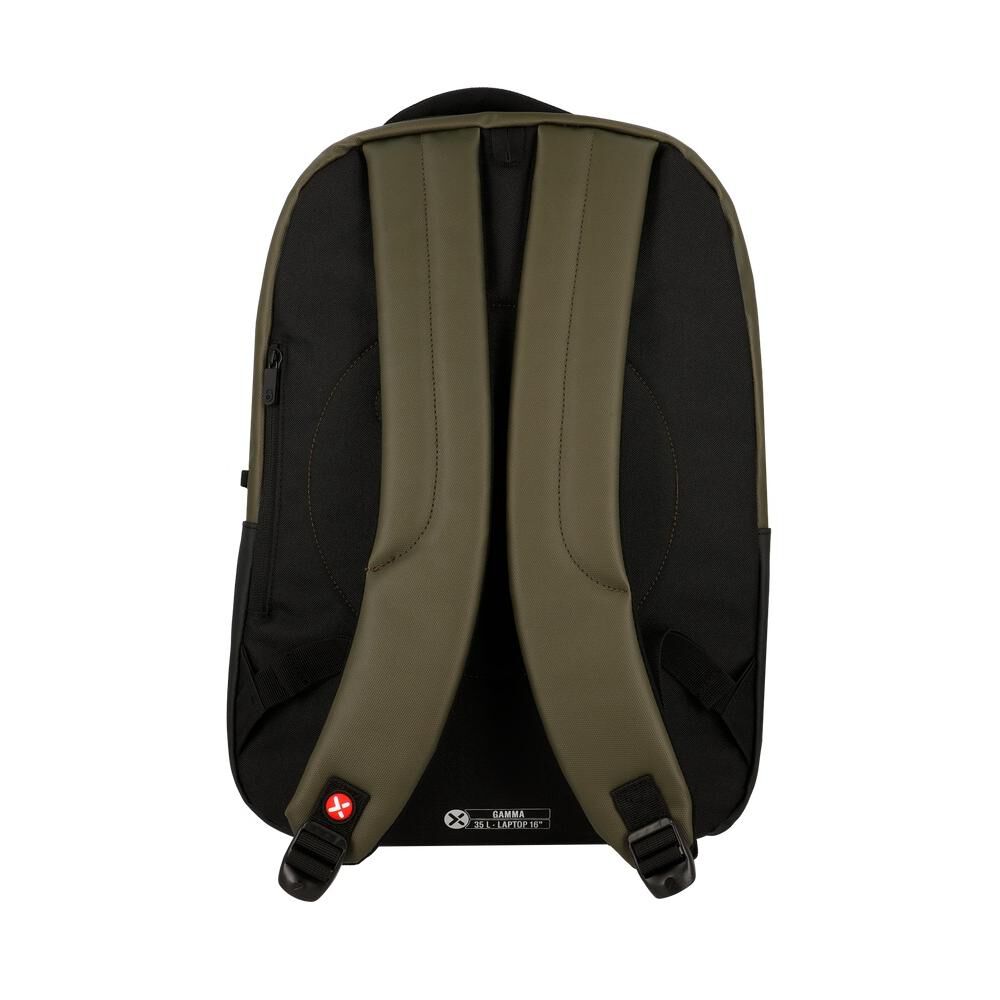 Mochila Notebook Xtrem Gamma 6xt Verde Oliva 16" image number 4.0