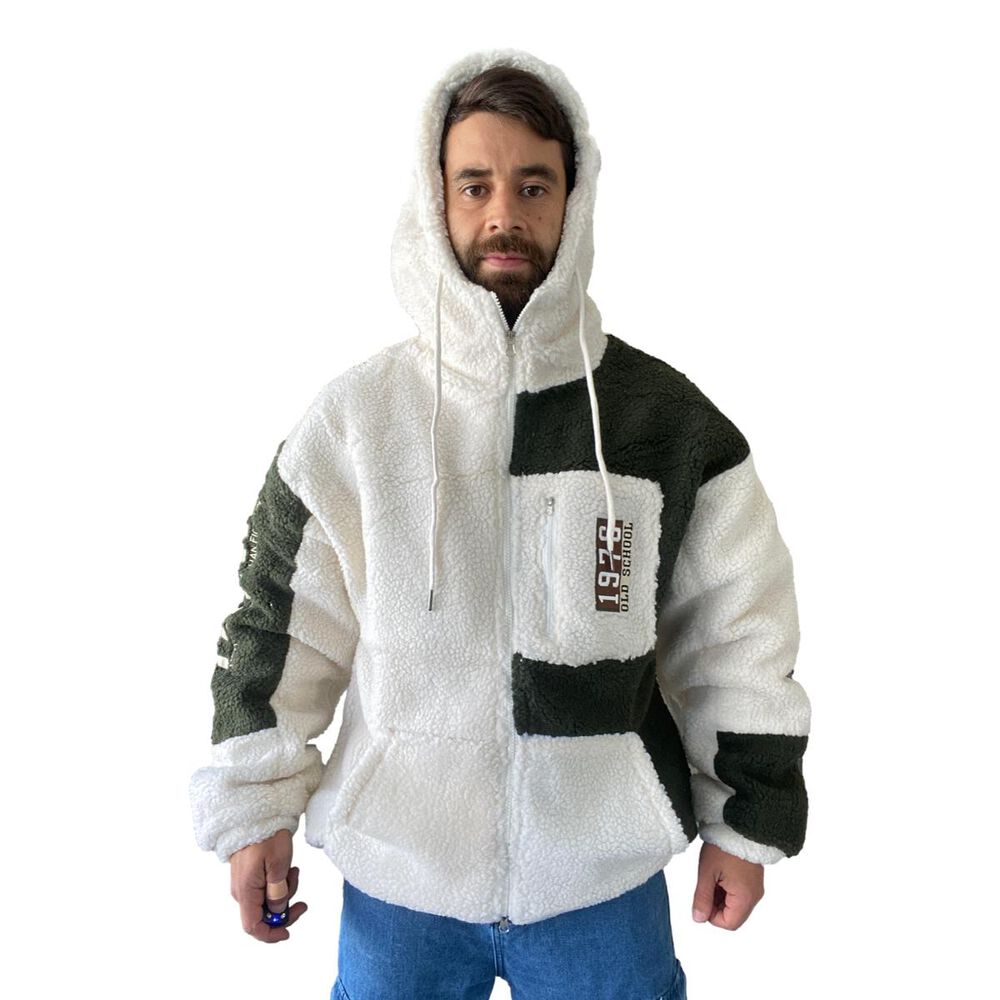 Chaqueta Polerón De Paño Modelo 1 image number 3.0
