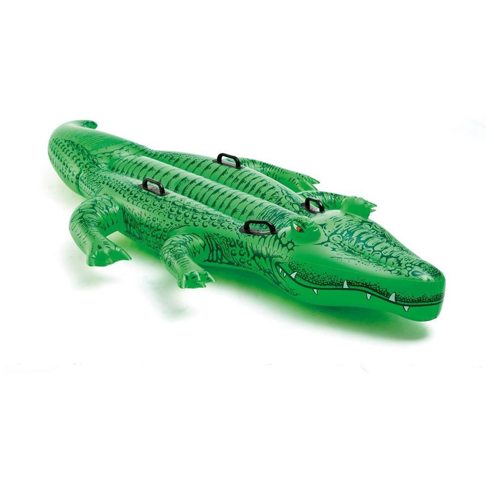 Flotador Montable Cocodrilo 203x114cm Intex image number 0.0