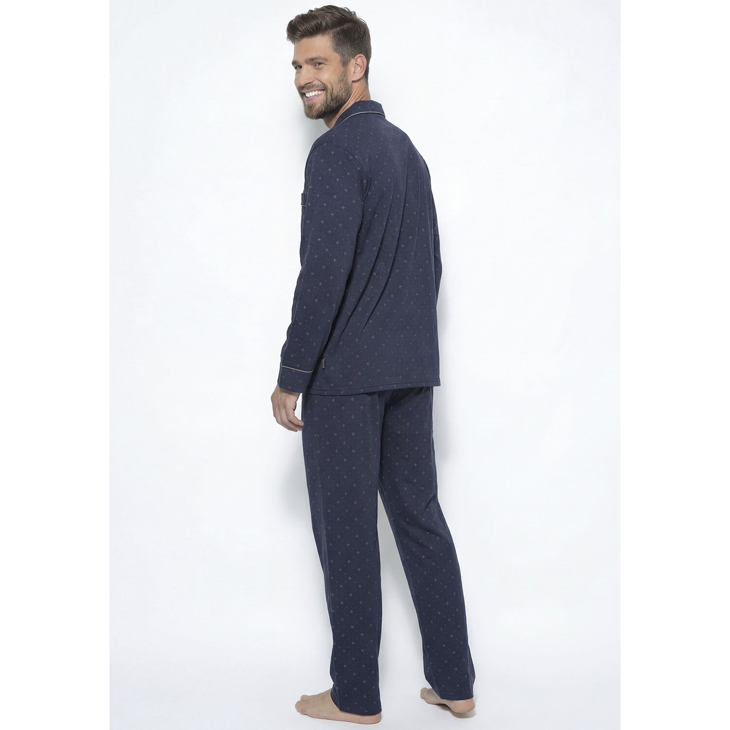 Pijama De Hombre Algod&oacute;n 67.01817 Kayser image number 1.0