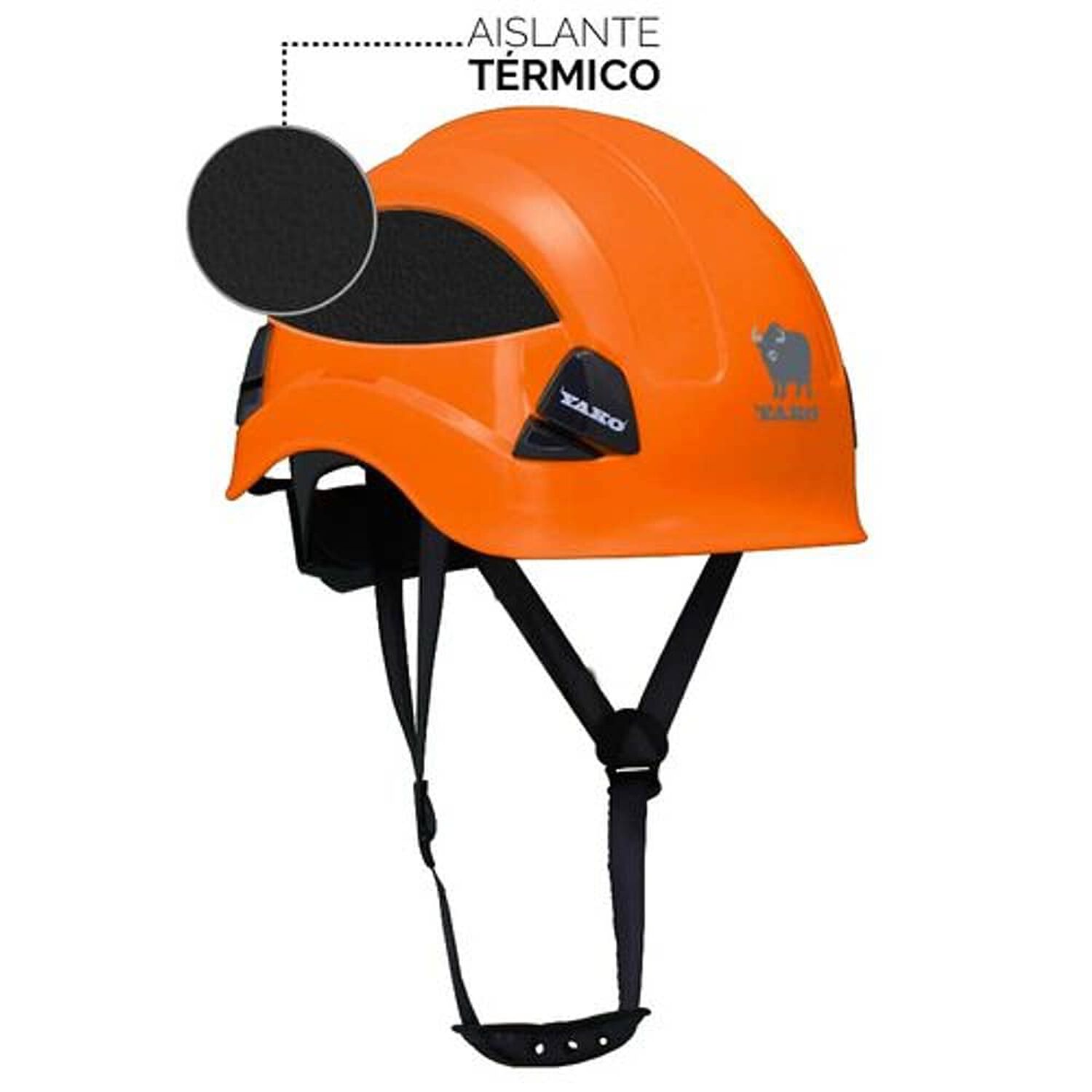Casco Yako Steelpro Naranjo image number 0.0