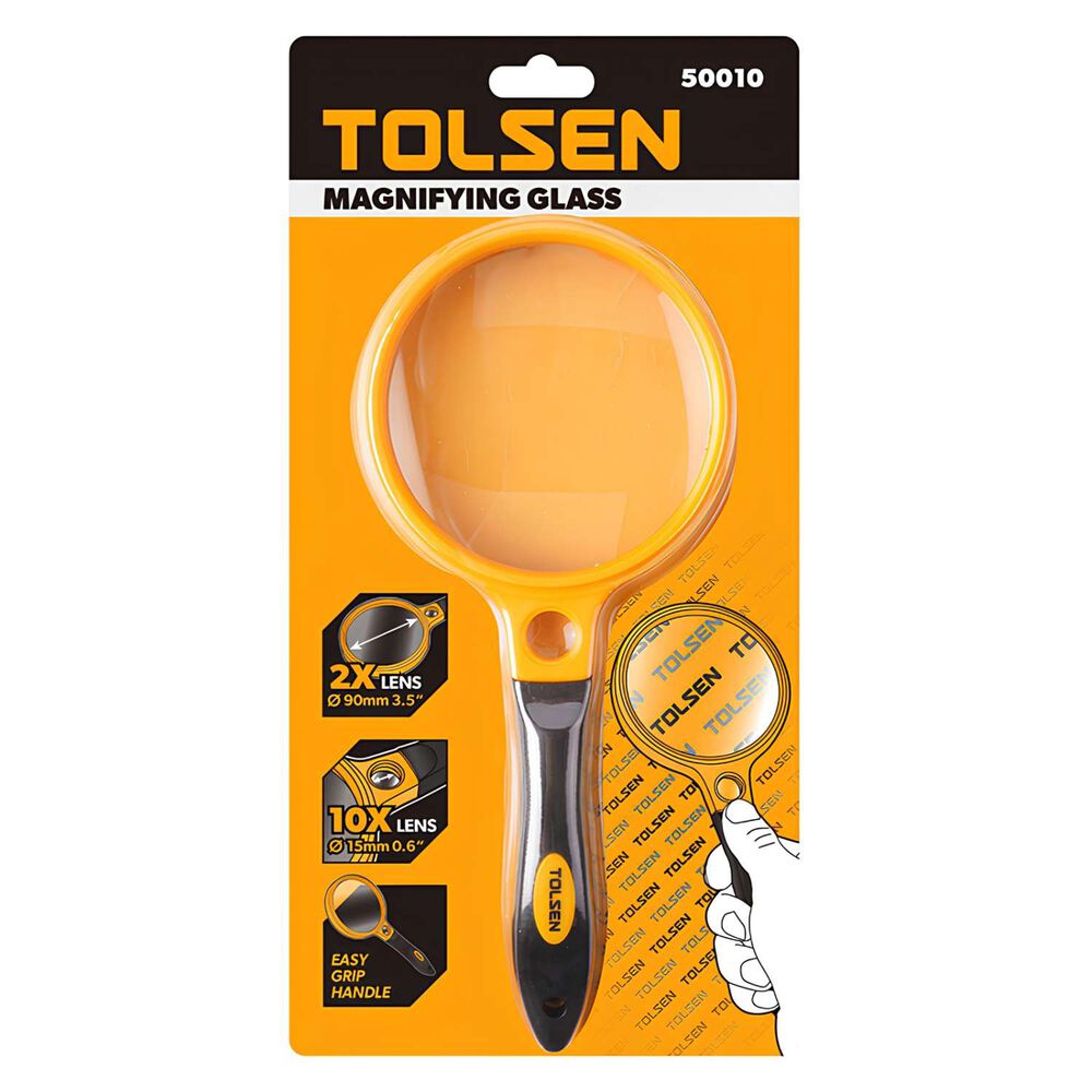 Lupa Dual 2x / 10x - Tolsen image number 1.0