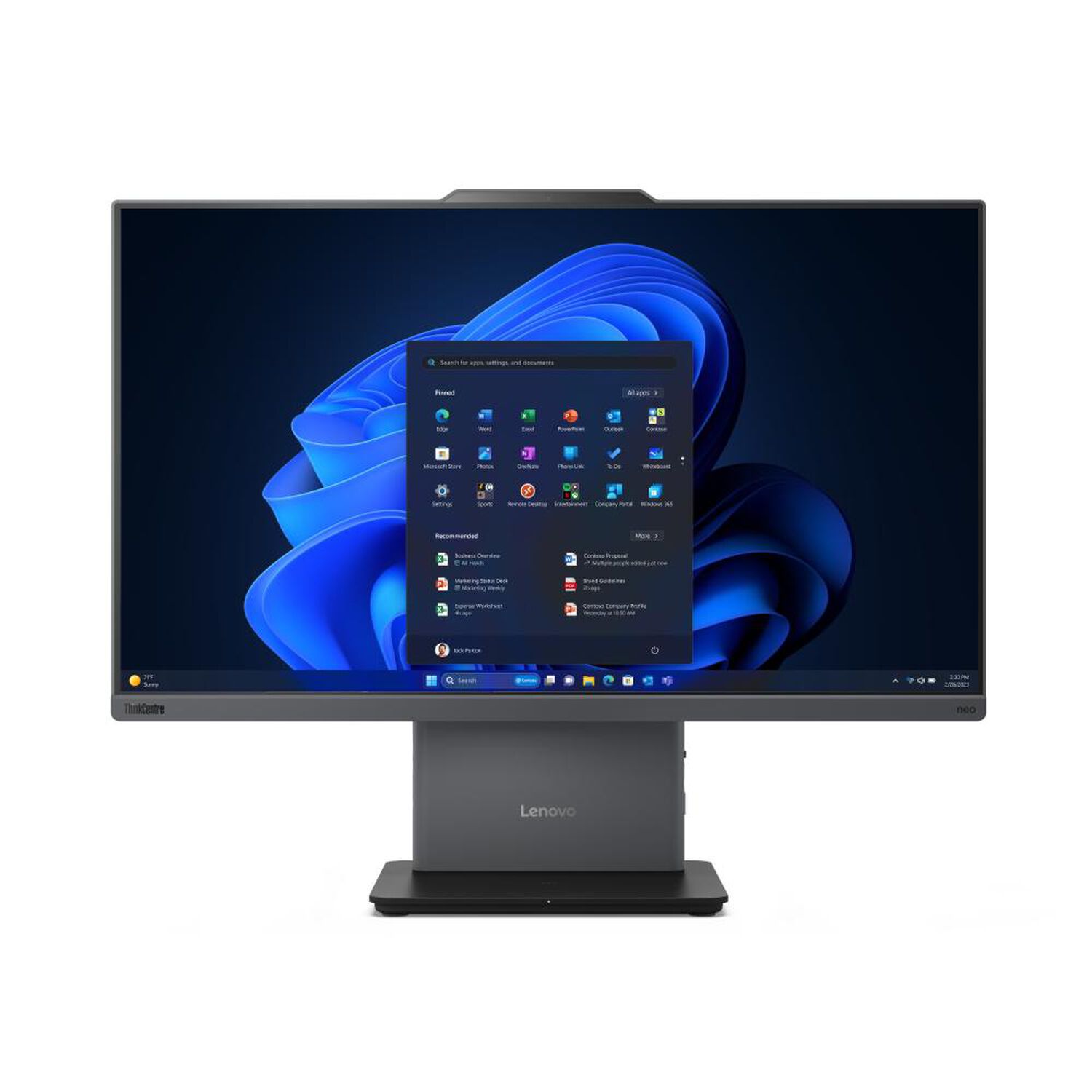 Aio Thinkcentre Neo 50a 5ta Gen Intel Core I7 16gb Ram 1tb Ssd 24'' W11 Pro Lenovo image number 1.0