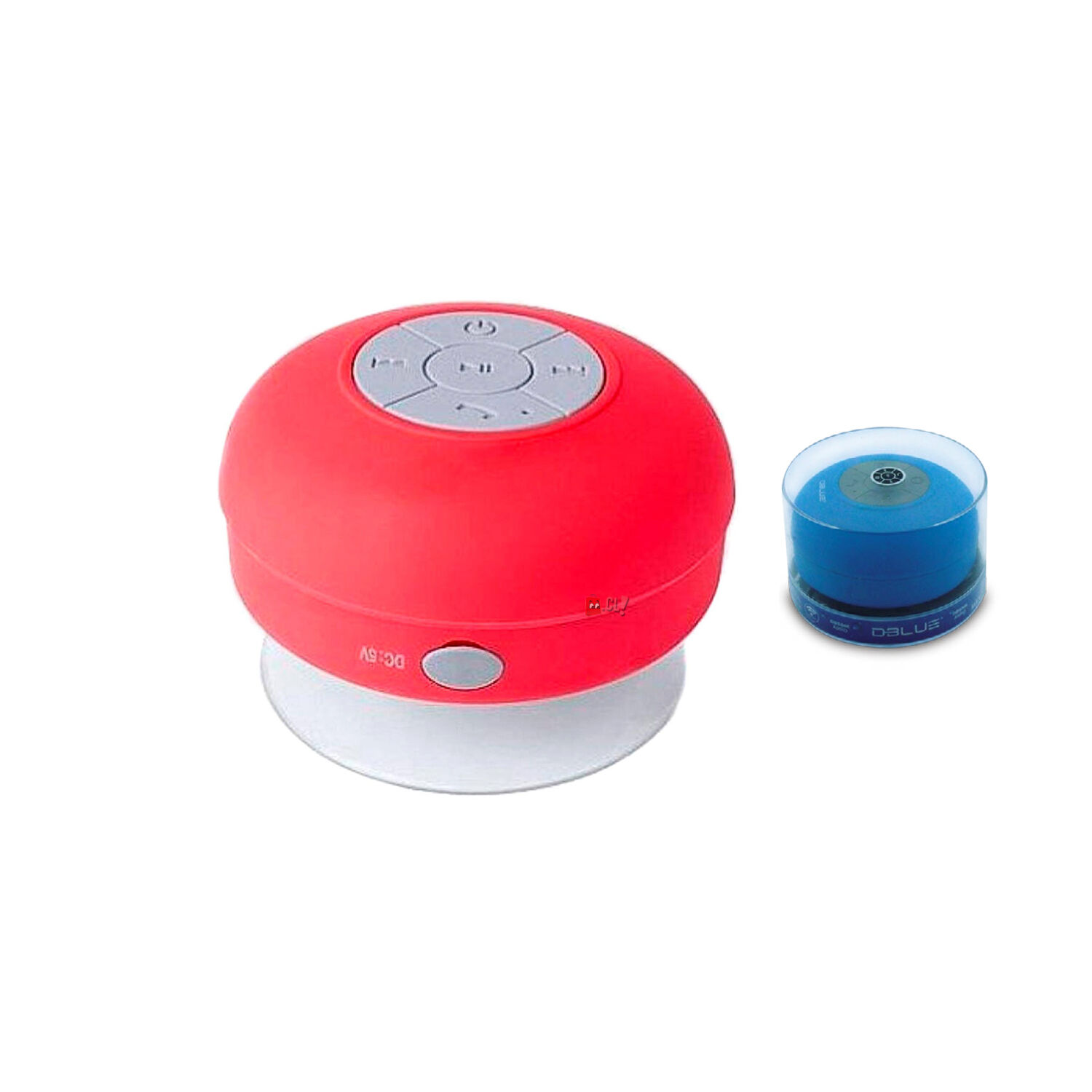 Parlante Ducha Bluetooth Port&aacute;til 3w Rosado - Ps image number 1.0