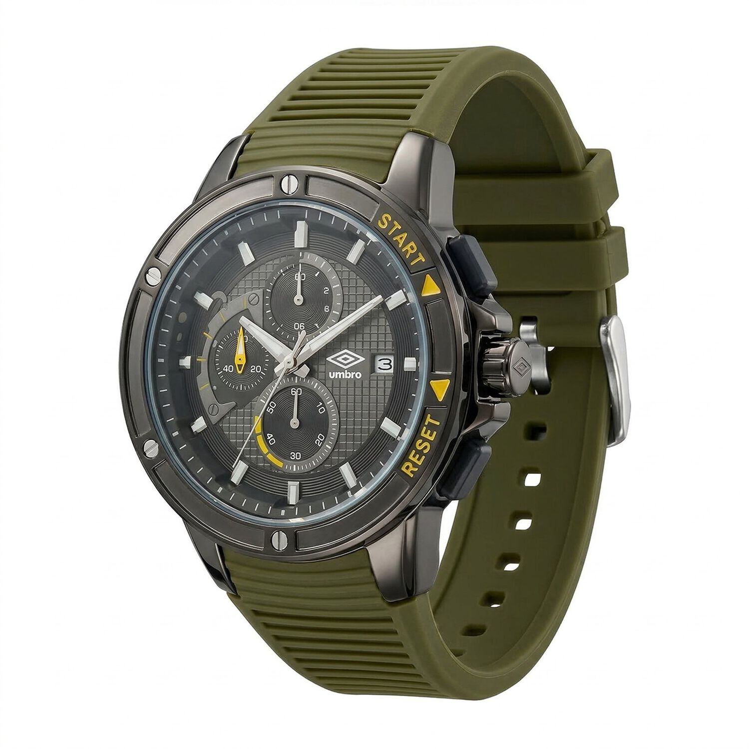 Reloj An&aacute;logo Hombre Umbro Plus Verde Umbp-1500-88 image number 3.0