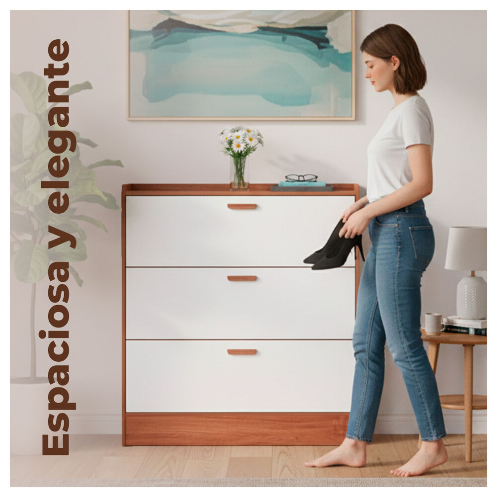 Zapatera Mueble Organizador 3 Niveles Xxl Para 25 Pares image number 2.0