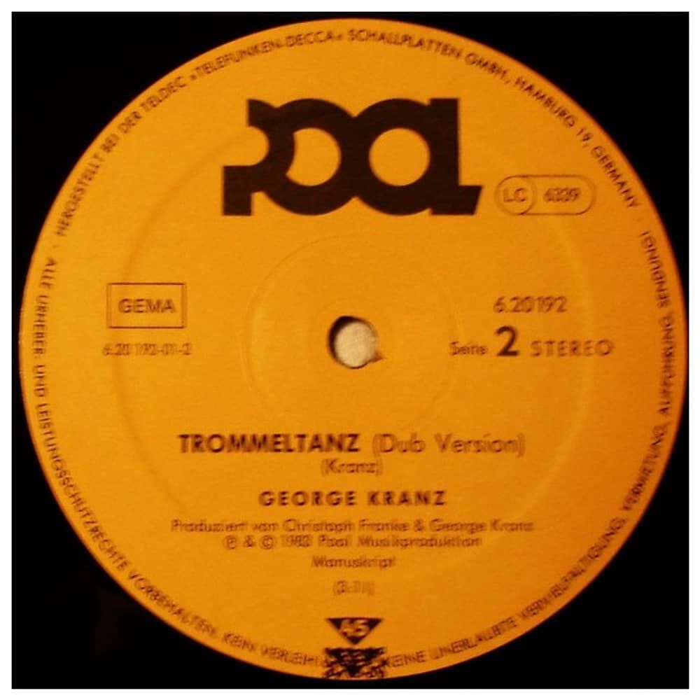 George Kranz - Trommeltanz | 12" Maxi Single Usado image number 3.0