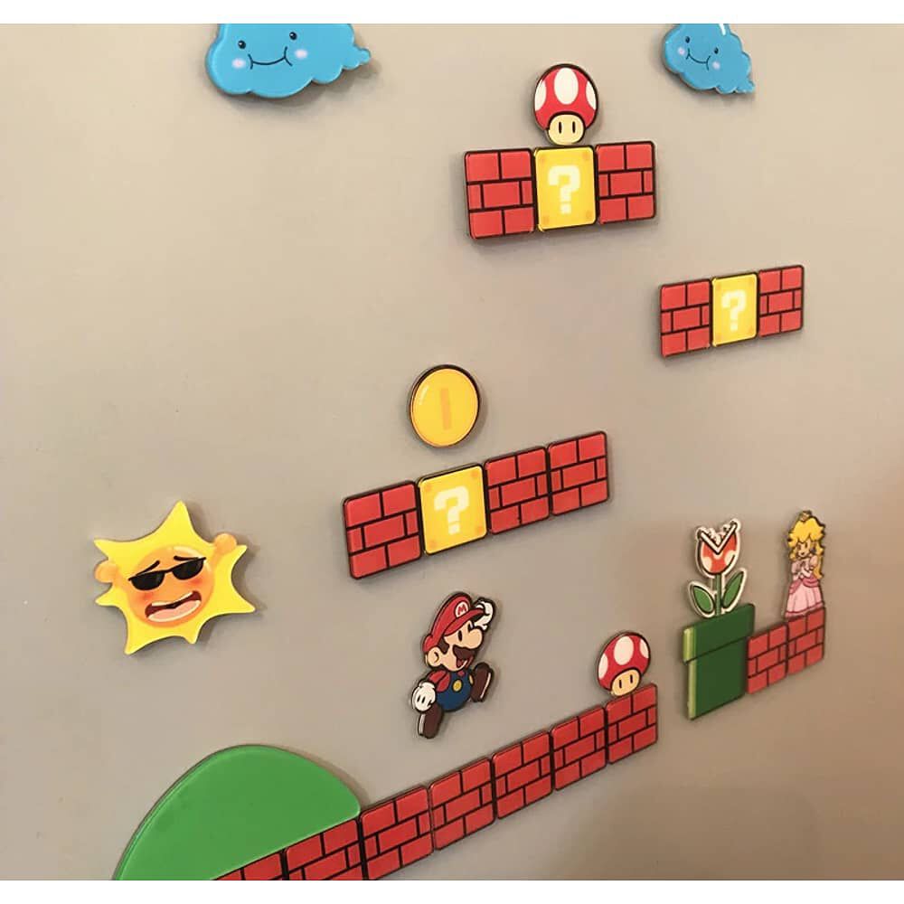 Set 10 Imanes De Super Mario image number 2.0