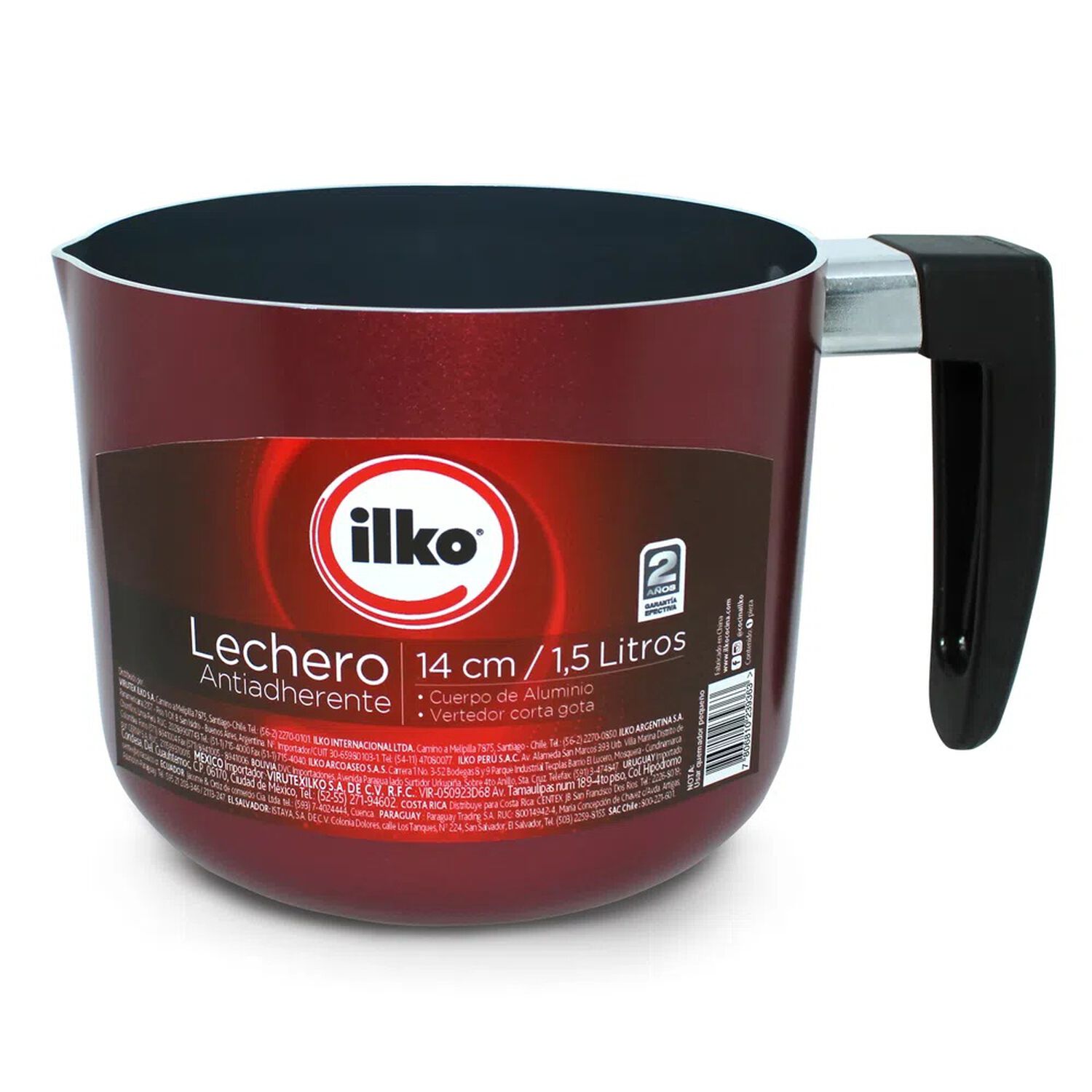 Lechero 1,5 Lt Antiadherente Cl&aacute;sica Ilko image number 0.0