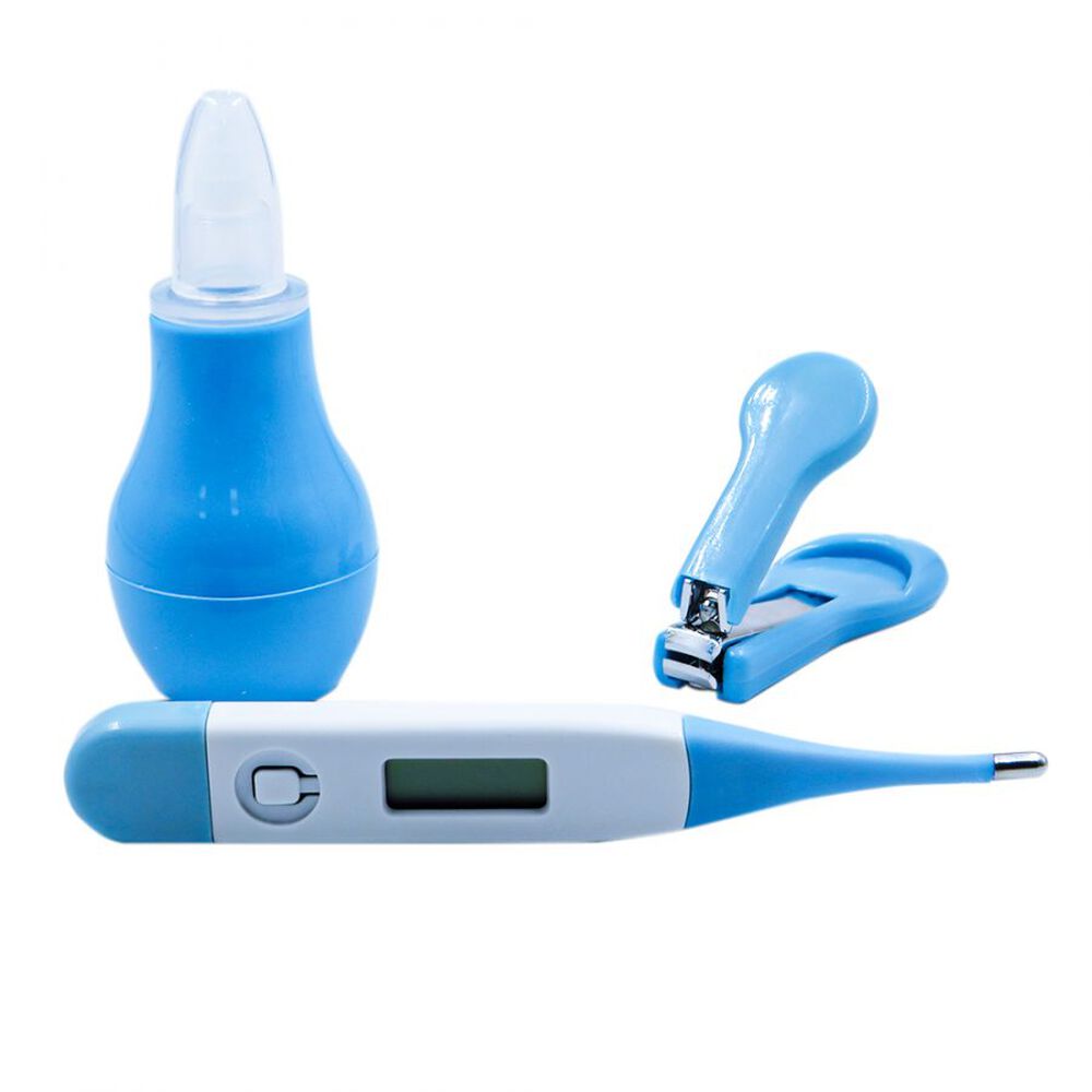 Set De Higiene Y Cuidados Del Bebé 10 Piezas Incluidas Azul image number 1.0