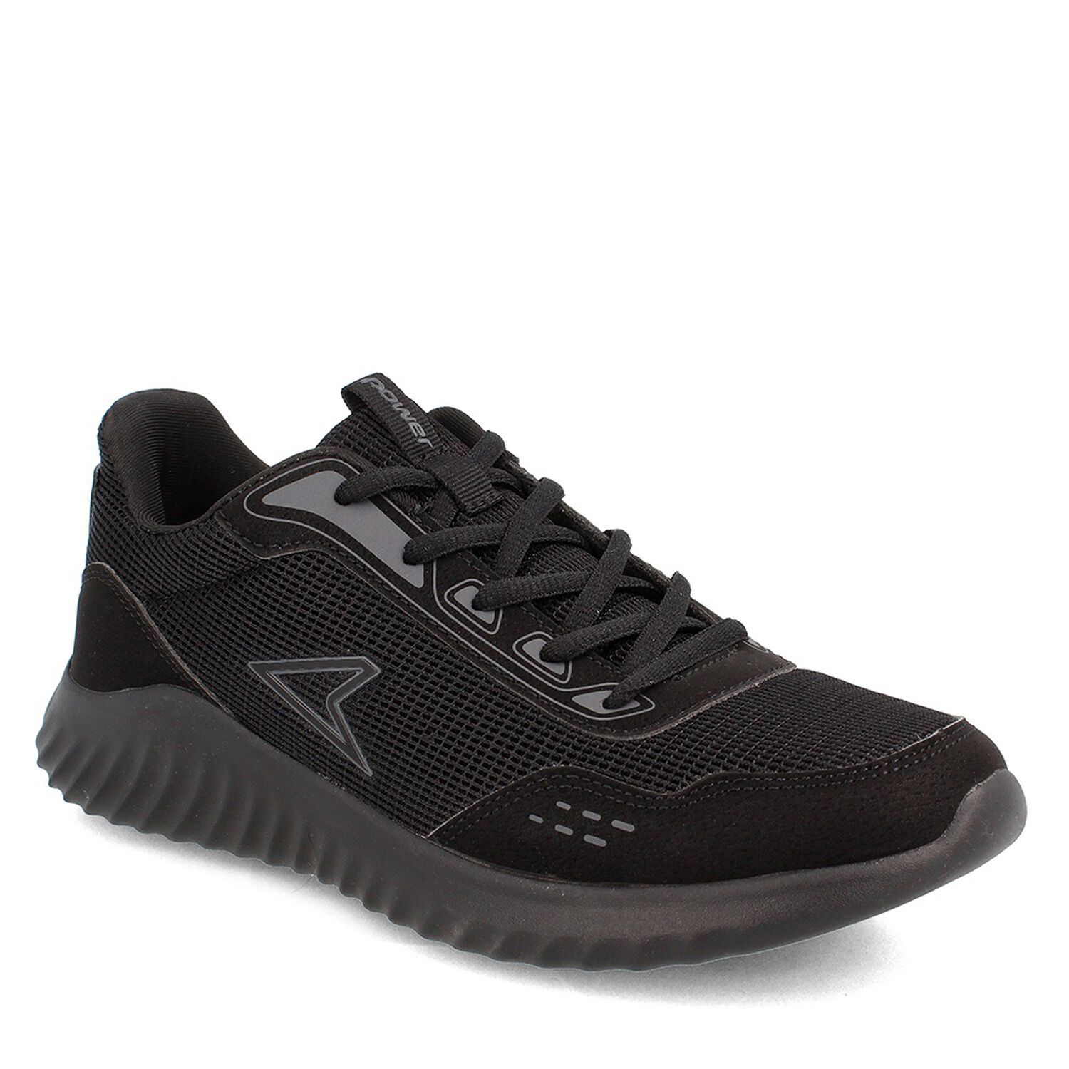 Zapatilla Escolar Mujer Power Alter Negro image number 4.0