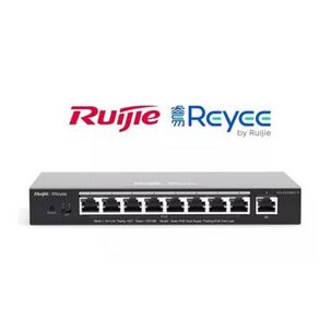 Switch reyee rg-es209gc-p admin 8 poe 10/100/1000 mbps 120w