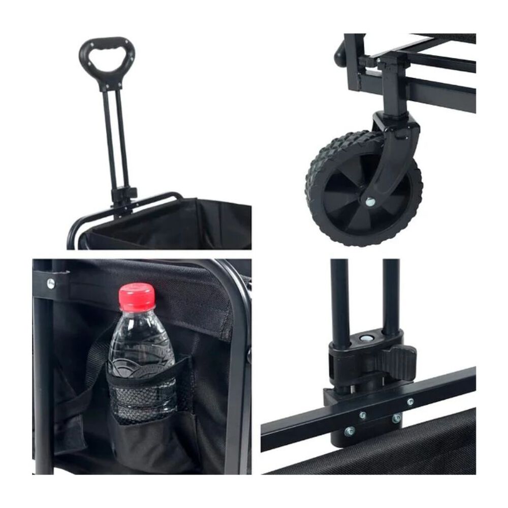 Carrito Plegable Organizador Camping Verano Carga Pequeño image number 1.0